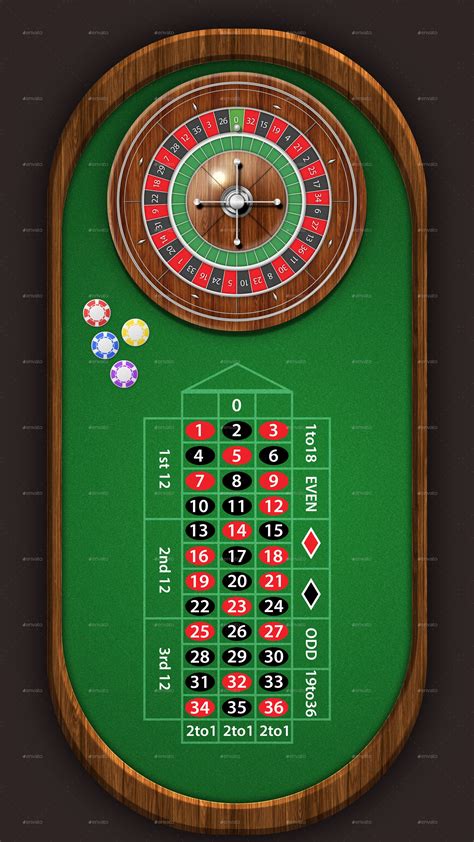 casino roulette board